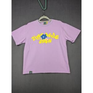 Rationality And Reflection Nature Tshirt Women's Small Purple Rarn Short Sleeve